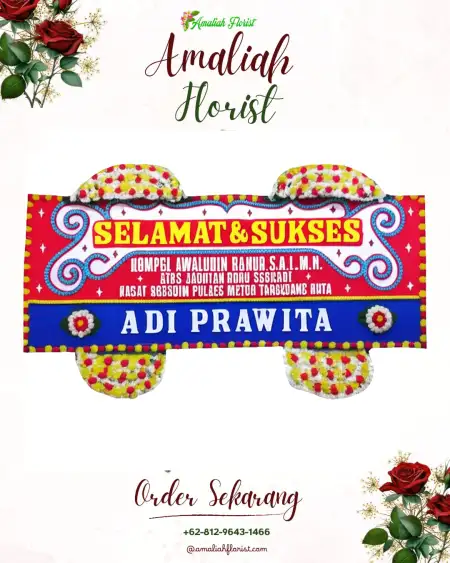 Papan Bunga Ucapan Selamat Kertosono